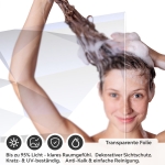 Mobile Preview: Sichtschutzfolie Dusche Polygone