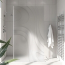 Mobile Preview: Sichtschutzfolie Dusche Zeitloses Design