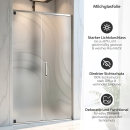Mobile Preview: Sichtschutzfolie Dusche Zeitloses Design