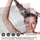 Mobile Preview: Sichtschutzfolie Dusche Marmorierte Nebeloptik