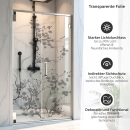 Mobile Preview: Sichtschutzfolie Dusche Kirschblütenzweige