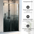 Mobile Preview: Sichtschutzfolie Dusche Sanfter Tannenwald