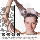 Mobile Preview: Sichtschutzfolie Dusche | Elegantes Barockmuster