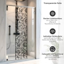 Mobile Preview: Sichtschutzfolie Dusche | Elegantes Barockmuster