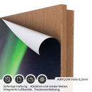 Mobile Preview: Türfolie Highway unter Polarlichter AIRFLOW Folie