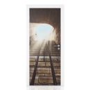 Mobile Preview: Türfolie Urbane Treppe Hauptbild 1