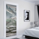 Mobile Preview: Türfolie Steinpfad zu den Alpen Artikelbild 2