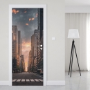 Mobile Preview: Türfolie Straße in New York Artikelbild 1
