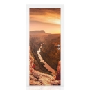 Mobile Preview: Türfolie Goldener Fluss im Canyon Hauptbild