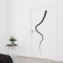 Mobile Preview: Türfolie geschwungene Linie Artikelbild 2
