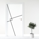 Mobile Preview: Türfolie simple Lines Artikelbild 1