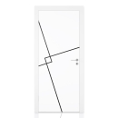 Mobile Preview: Türfolie simple Lines Hauptbild 1