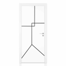 Mobile Preview: Türfolie Winkel Hauptbild 1