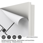 Mobile Preview: Türfolie Dakota ECO Folie