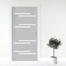 Mobile Preview: Türfolie versetzte Streifen Artikelbild 1