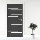 Mobile Preview: Türfolie versetzte Linien Artikelbild 1