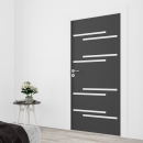 Mobile Preview: Türfolie versetzte Linien Artikelbild 2