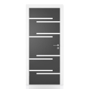 Mobile Preview: Türfolie versetzte Linien Hauptbild 1