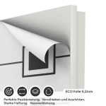 Mobile Preview: Türfolie Cuadrado ECO Folie