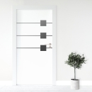 Mobile Preview: Türfolie Quadrate & Linien Artikelbild 1