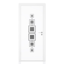 Mobile Preview: Türfolie altmodische Quadrate Hauptbild 1