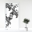 Mobile Preview: Türfolie Dreieck Muster Artikelbild 1