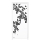 Mobile Preview: Türfolie Dreieck Muster Hauptbild 1