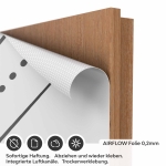 Mobile Preview: Türfolie Dashes AIRFLOW Folie