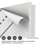 Mobile Preview: Türfolie Dashes ECO Folie