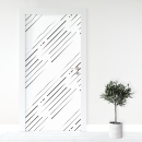 Mobile Preview: Türfolie gepunktete Linien Artikelbild 1