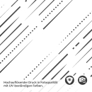 Mobile Preview: Türfolie gepunktete Linien Detailbild 2