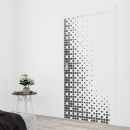 Mobile Preview: Türfolie quadratische Mosaik Muster Artikelbild 2