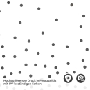 Mobile Preview: Türfolie Pünktchen Detailbild 2