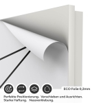 Mobile Preview: Türfolie Zeitlose ECO Folie