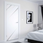 Mobile Preview: Türfolie mit modernen Linien Artikelbild 2