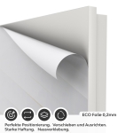 Mobile Preview: Türfolie mit goldenen Linien im modernen Design ECO Folie