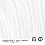 Mobile Preview: Türfolie mit eleganten Wellen in sanfter Strukturoptik Detailbild 2