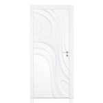 Mobile Preview: Türfolie mit organischen Formen und Tiefenwirkung Hauptbild 1