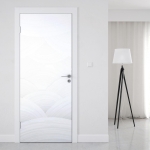 Mobile Preview: Türfolie Bögen in zarter Pinselstrich-Optik Artikelbild 1