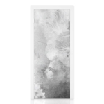 Mobile Preview: Türfolie in Grau mit marmorierter Nebeloptik Hauptbild 1