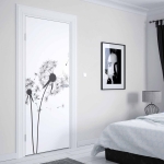 Mobile Preview: Türfolie Türfolie Zarte Pusteblumen Artikelbild 2