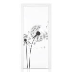 Mobile Preview: Türfolie Türfolie Zarte Pusteblumen Hauptbild 1