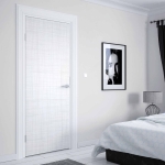 Mobile Preview: Türfolie Minimalistischer Linienraster Look Artikelbild 2