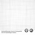 Mobile Preview: Türfolie Minimalistischer Linienraster Look Detailbild 2