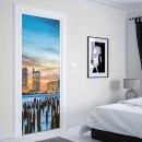 Mobile Preview: Türfolie New York Pier Point Artikelbild 2