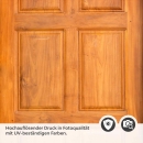 Mobile Preview: Türfolie Naturholz Tür Optik Detailbild 2