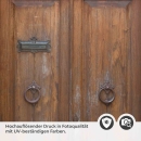 Mobile Preview: Türfolie Antike Haustür Detailbild 2