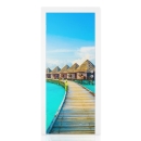 Mobile Preview: Türfolie Steg zu den Bungalows Hauptbild 1