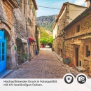 Mobile Preview: Türfolie Gasse in Valldemossa Mallorca Detailbild 2